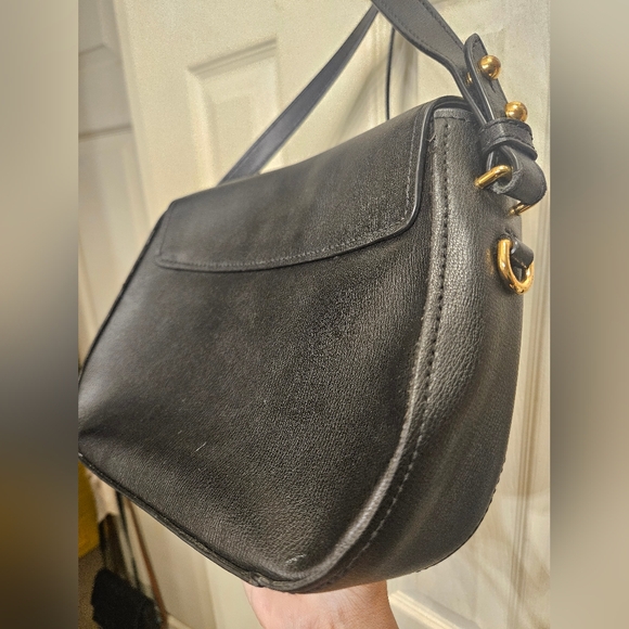 Marc Jacobs Black Crossbody Bag Handbag Purse - Picture 5 of 13